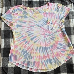 Tie-dye T-shirt from Hollister size L